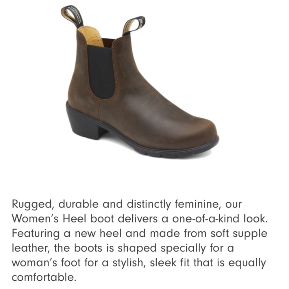 Blundstone Women’s Boot- Heel
